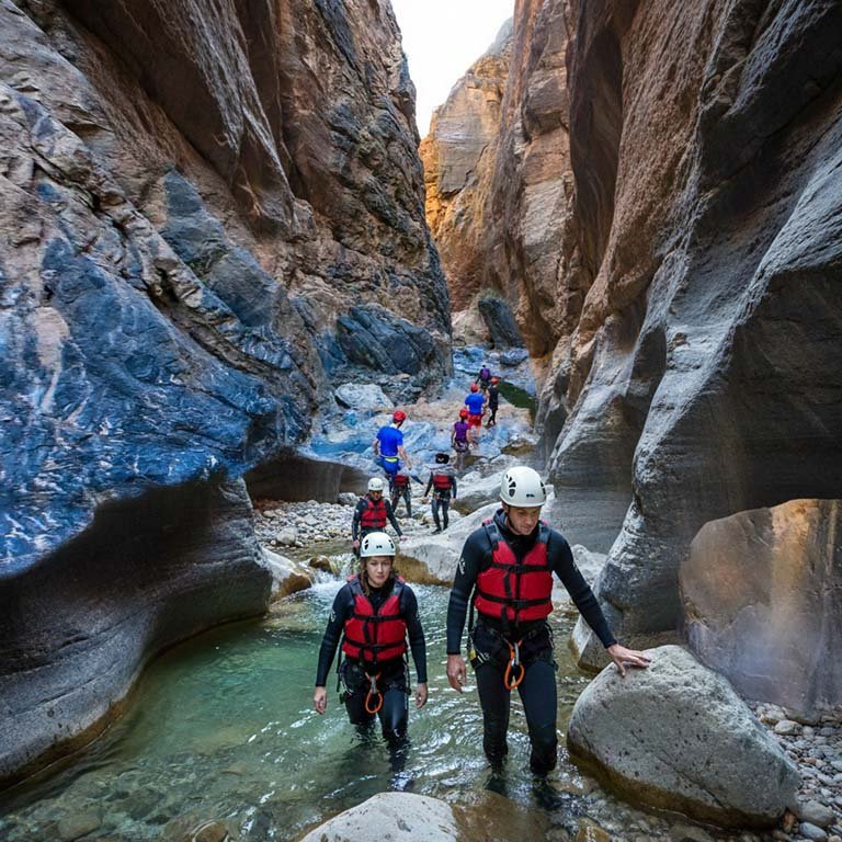 Snake Gorge Canyoning Oman 2