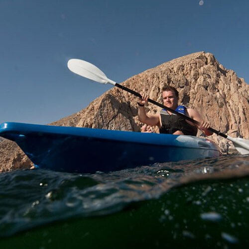 Khasab: Exclusief Kajakken in de Fjorden van Musandam