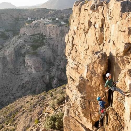 Via Ferrata – Private Klettersteig-Tour im Hajar-Gebirge